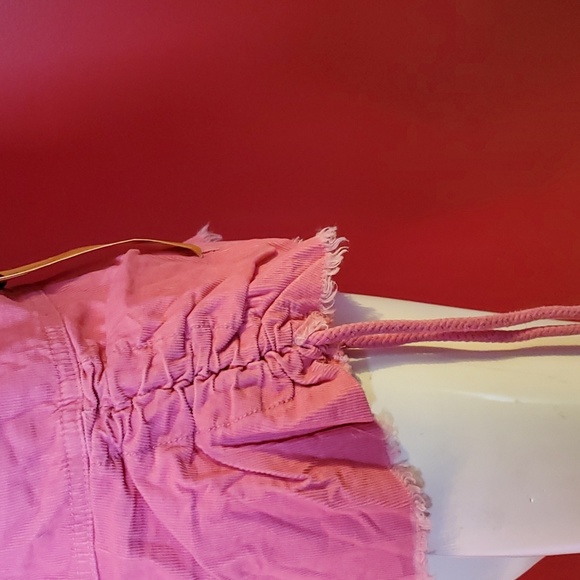 TwillTwentyTwo Cord Pink Mini Skirt BNWT Size 29 - Picture 7 of 14